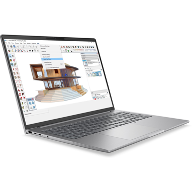 HP Laptop DK3B7ET, AMD Ryzen AI 7 PRO, 16", 2560 x 1600, 64 GB RAM, 1 TB SSD, Windows 11 Pro, srebrna